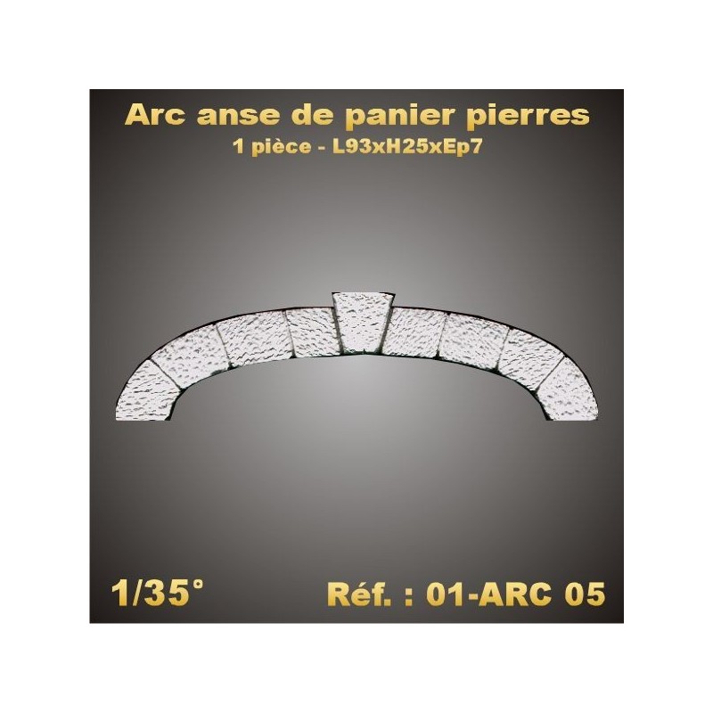 ARC ANSE DE PANIER PIERRES