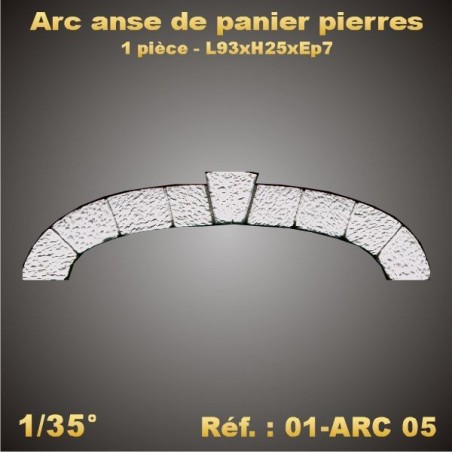 ARC ANSE DE PANIER PIERRES