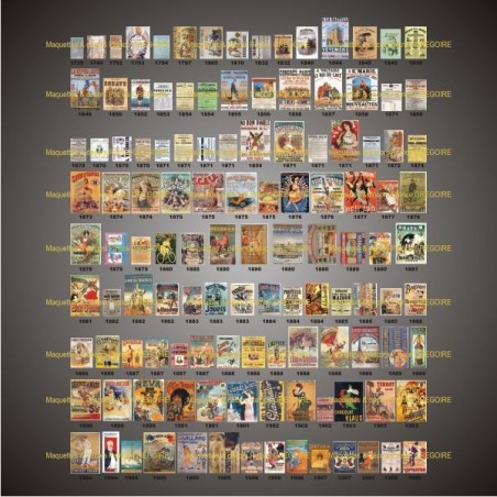 AFFICHES FRANCE 1735/1908