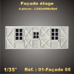 FACADE ETAGE A COLOMBAGES
